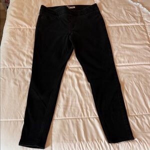 Old Navy Black Rockstar Ponte Pull-On Jeans